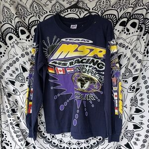 Vintage MSR Racing World Tour Longsleeve Graphic Tee
